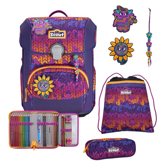 Scout Neo Exklusiv Superflash School bag set 4-piece