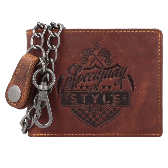 Greenburry Racing Collection Daytona wallet RFID leather 12 cm