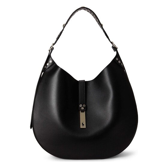 POLO RALPH LAUREN Polo ID Shoulder Bag Genuine Leather 40 cm