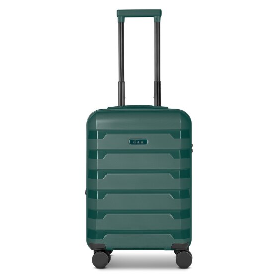 d&n South Dakota 4 wheels Cabin trolley S 56 cm with expansion pleat