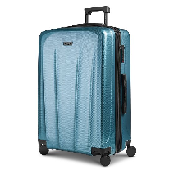 Police New York 4 wheels Trolley L 72 cm Expandable