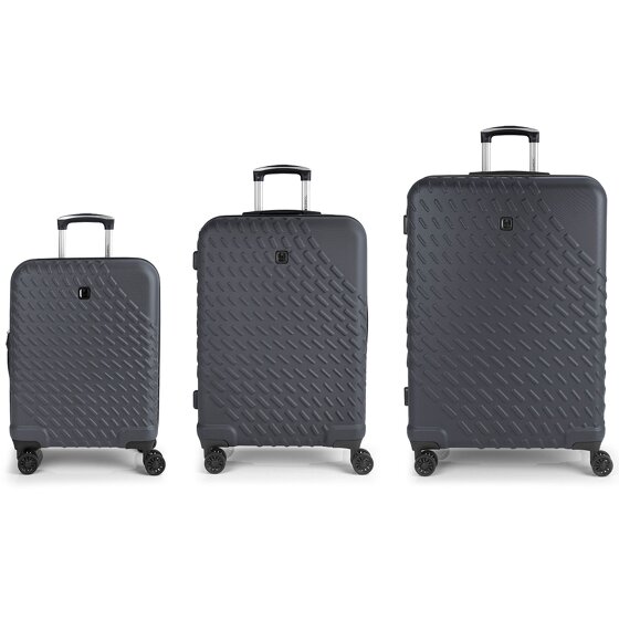 Gabol Journey 4 wheels Suitcase set 3-piece