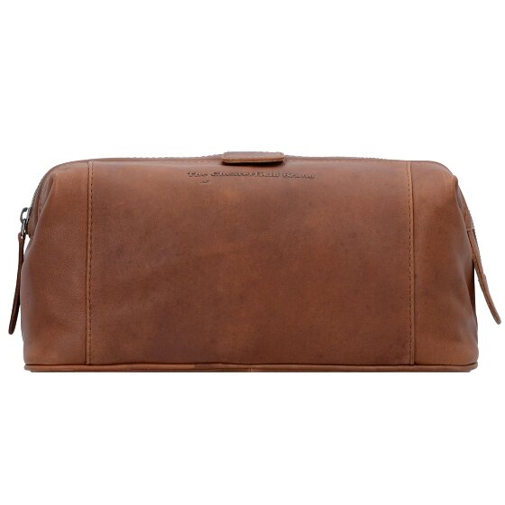 The Chesterfield Brand Wax Pull Up Toilet bag Leather 29 cm