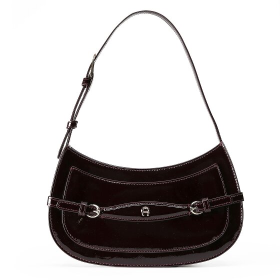 Aigner Cavallo Shoulder Bag Genuine Leather 26 cm