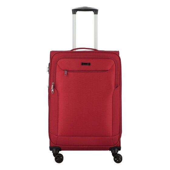 d&n Travel Line 6864 Trolley 4 wheels 66 cm Travel Line 6864 4 Roll Trolley 66 cm