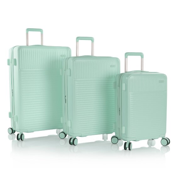 Heys Pastel 4 wheels Suitcase set 3-piece with expansion pleat