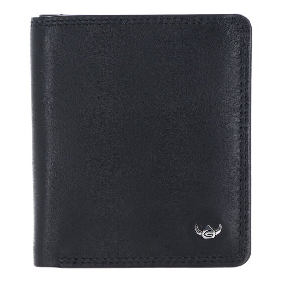 Golden Head Polo Wallet RFID protection Genuine Leather 10 cm