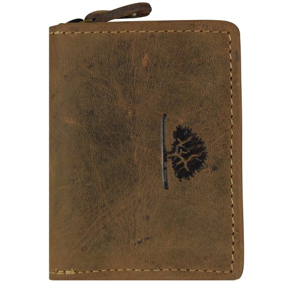 Greenburry Vintage coin purse leather 7 cm