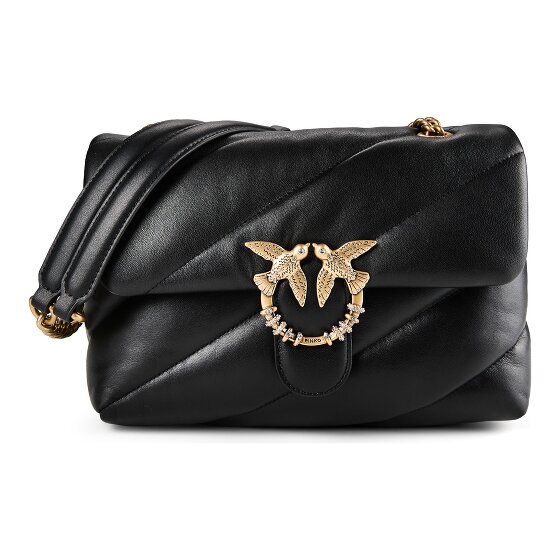 PINKO Love Classic Shoulder Bag Genuine Leather 27 cm