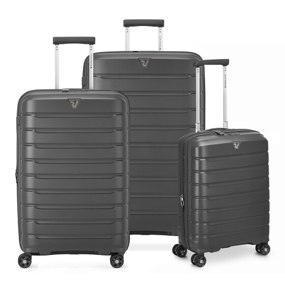 Roncato B-Flying Move 4 wheels Suitcase set 3-piece with expansion pleat