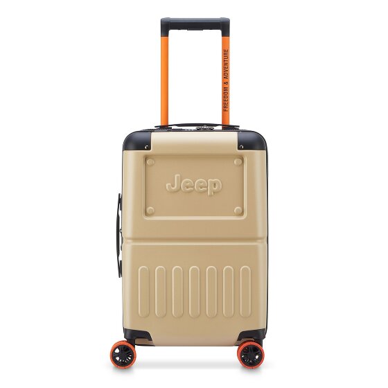 Jeep JH002B 4 wheels Cabin trolley XL 55 cm with expansion pleat