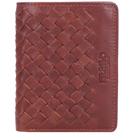 mano Don Luca credit card case leather 8 cm