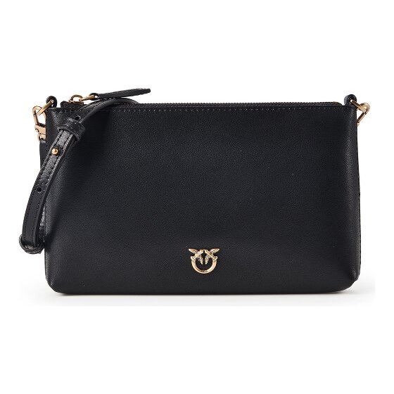 PINKO Flat Horizontal Mini Clutch bag Genuine Leather 19.5 cm