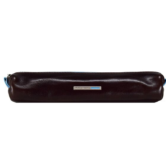 Piquadro Blue Square pencil case leather 18 cm