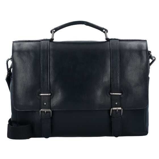 Leonhard Heyden Roma briefcase leather 39 cm laptop compartment