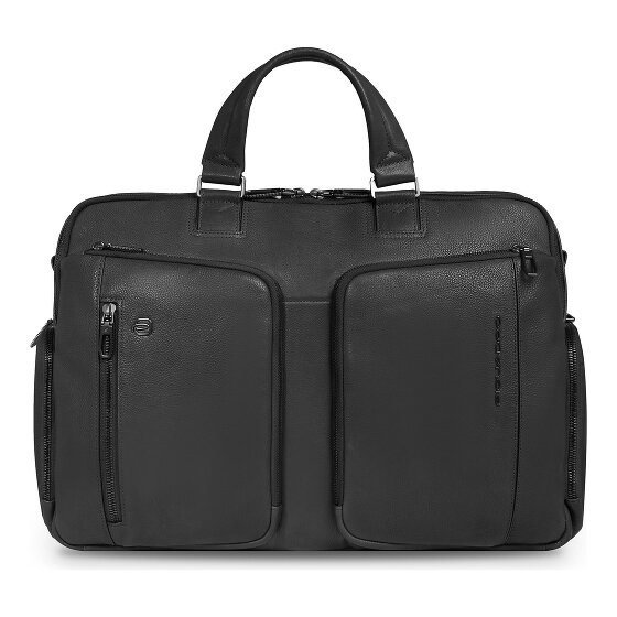 Piquadro Cronus Briefcase Leather 40 cm Laptop compartment