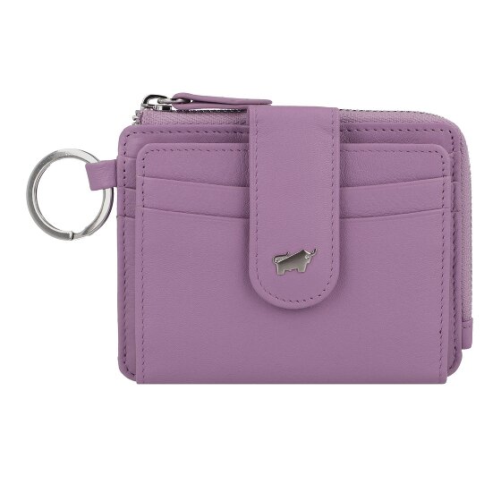 Braun Büffel Joy Credit card case RFID protection Leather 11 cm