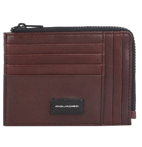 Piquadro Harper credit card case leather 13 cm