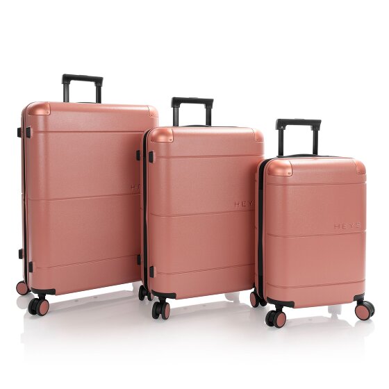 Heys Zen 4 wheels Suitcase set 3-piece with expansion pleat