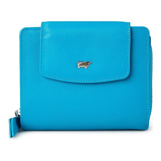 Braun Büffel Joy Wallet RFID protection Genuine Leather 12 cm