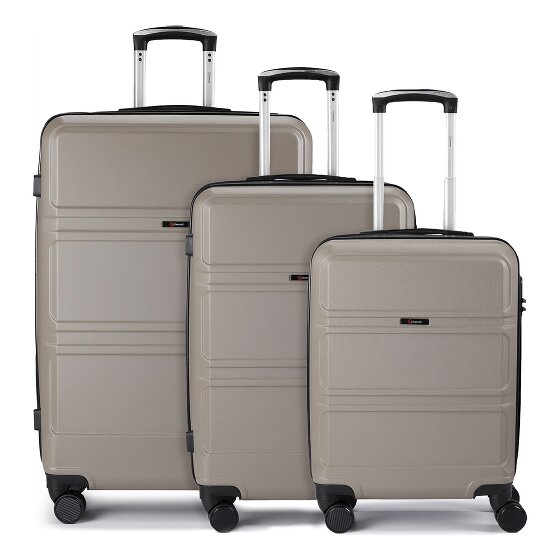 Benzi 5739 4 wheels Suitcase set 3-piece