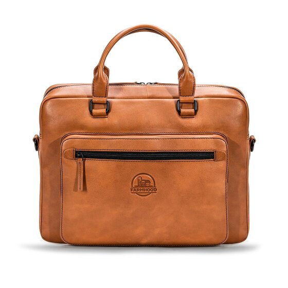 Farmhood Memphis Briefcase Leather 38.5 cm Laptop compartment