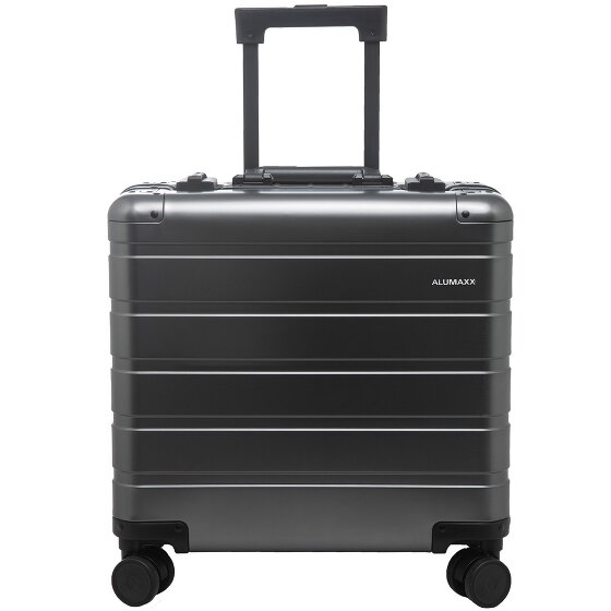 Alumaxx Gravity 4-wheel Pilot trolley, Aluminum, 44 cm, Laptop Compartment