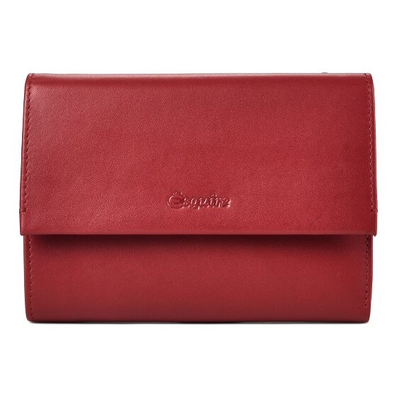 Esquire Silk Wallet RFID protection Genuine Leather 14 cm