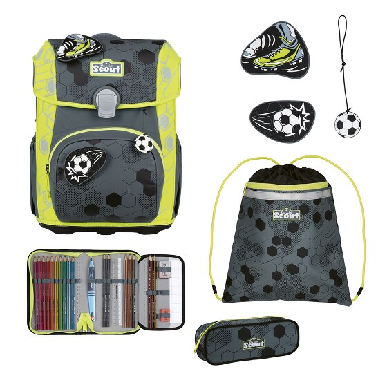 Scout Neo Exklusiv Superflash Extreme School bag set 4-piece