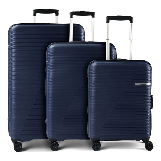 American Tourister Liftoff 4 wheels Suitcase set 3-piece with expansion pleat