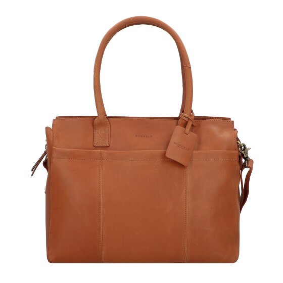 Burkely Vintage Doris shoulder bag leather 39 cm laptop compartment