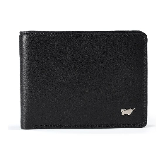 Braun Büffel Golf 3.0 Wallet RFID protection Leather 12 cm