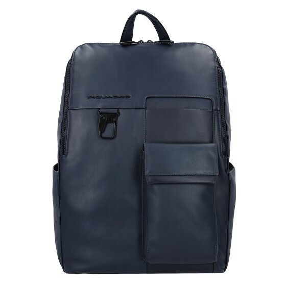Piquadro Zaino Daypack Leather 34 cm Laptop compartment