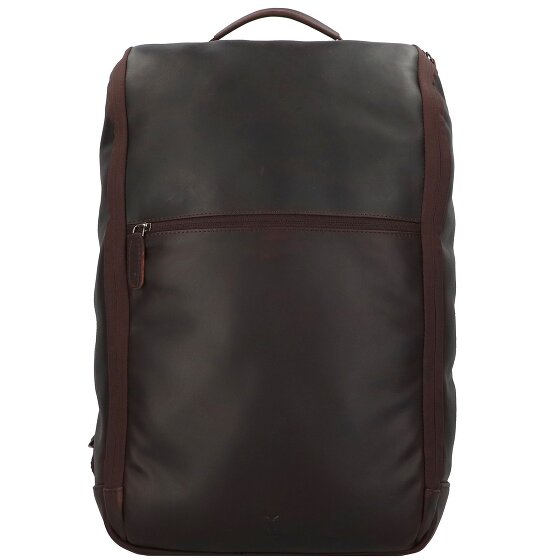 Jack Kinsky Montreal 7 backpack leather 46 cm laptop compartment