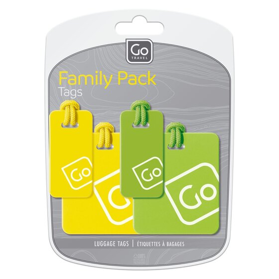 Go Travel Address tag set 4 pcs.