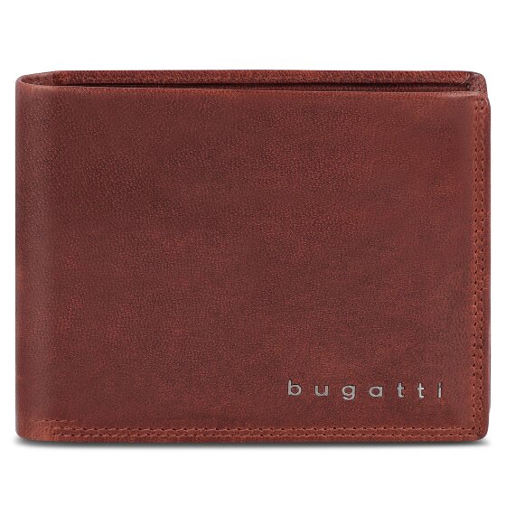 Bugatti Valencia Wallet RFID protection Leather 12 cm