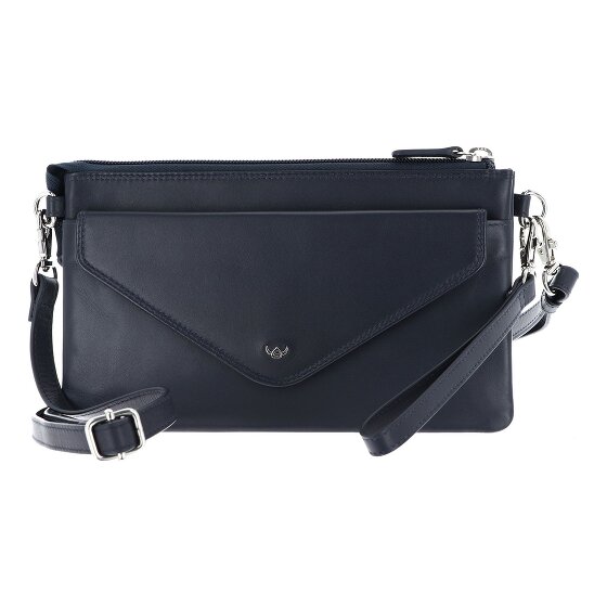 Golden Head Polo Clutch purse RFID protection Genuine Leather 22 cm