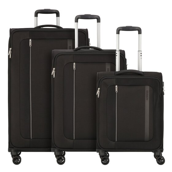American Tourister Blazing Ride 4 wheels Suitcase set 3-piece with expansion pleat
