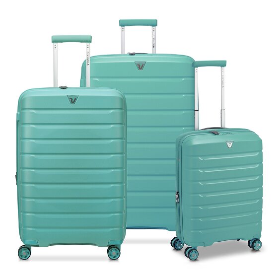 Roncato B-Flying Move 4 wheels Suitcase set 3-piece with expansion pleat