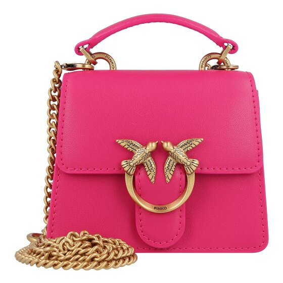 PINKO Love One Top Mini Bag Handbag Leather 12 cm
