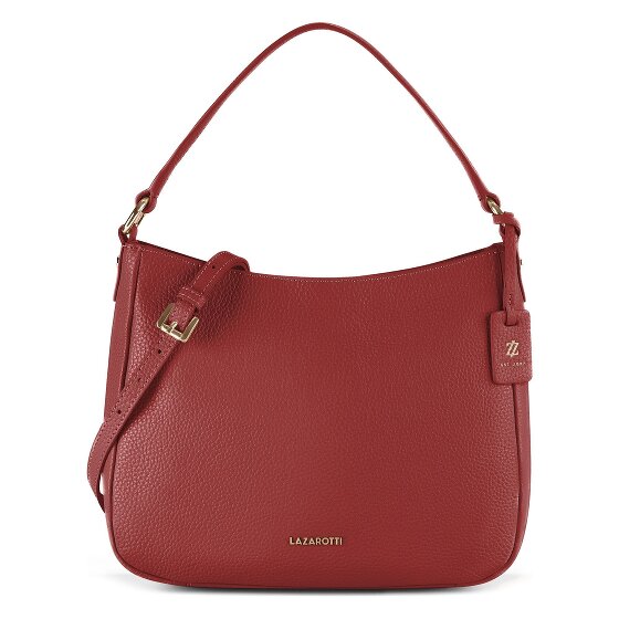 Lazarotti Bologna Leather Hobo Shoulder Bag, Leather, 27 cm