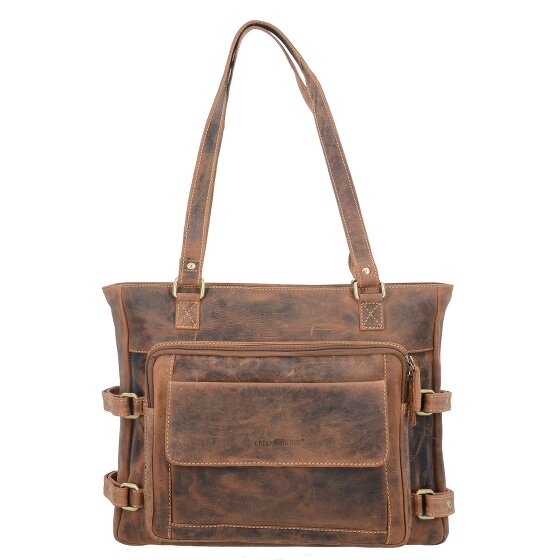 Greenburry Vintage shoulder bag leather 36 cm