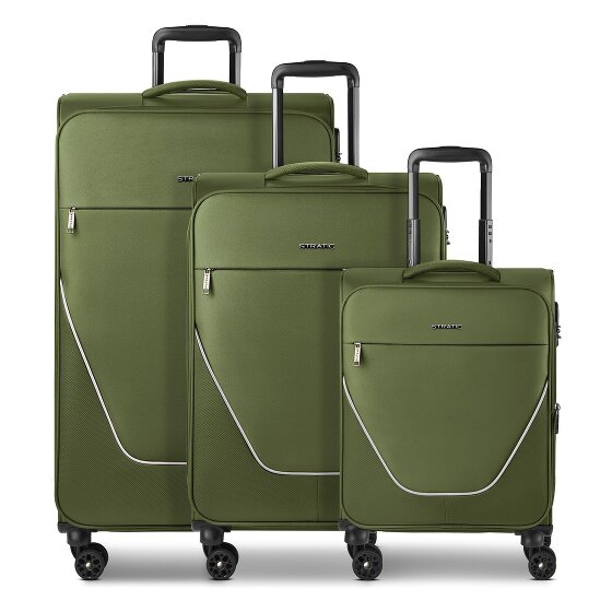 Stratic taska 4 wheels Suitcase set 3-piece Expandable
