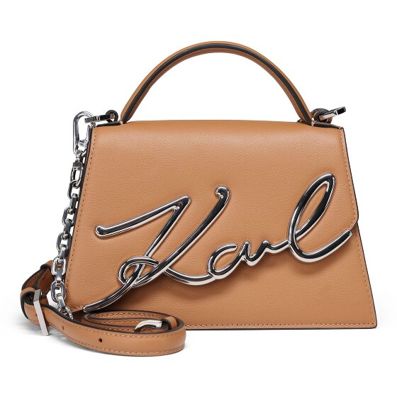 Karl Lagerfeld Signature 2.0 Handbag Leather 21.5 cm