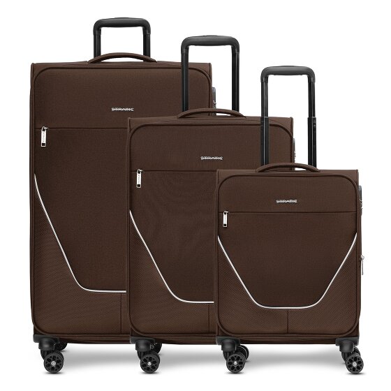 Stratic taska 4-wheel suitcase set 3 pcs. with stretch fold Stratic taska 4-wheel suitcase set 3 pcs. with stretch fold