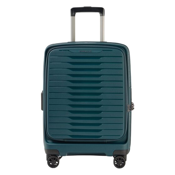 Stratic Novium 4 wheels Cabin trolley S 55 cm Laptop compartment with expansion pleat