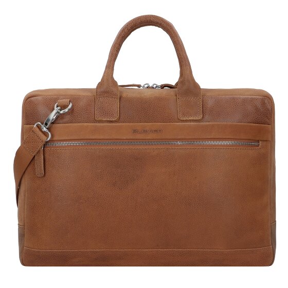 Plevier Urban Briefcase Leather 43 cm Laptop compartment