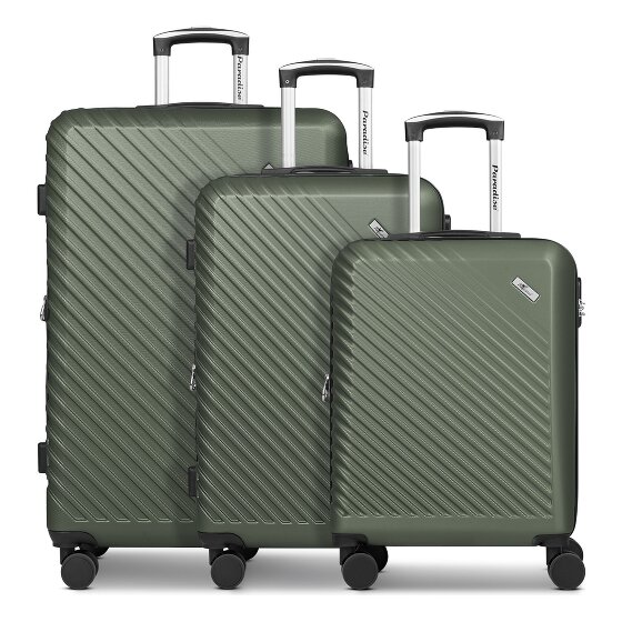 Check.In Paradise 2.0 4 wheels Suitcase set 3-piece Expandable