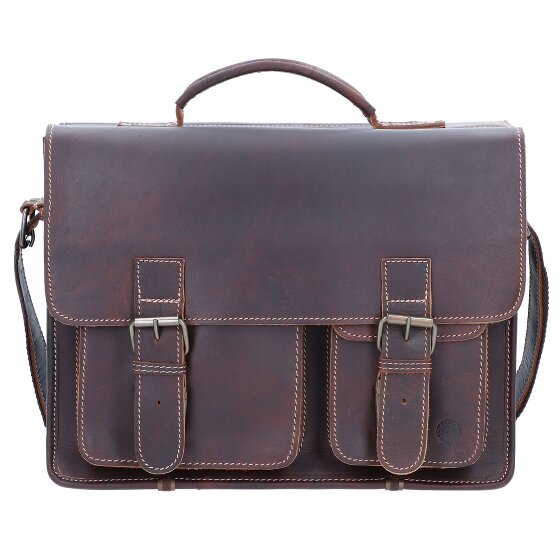 Greenburry Briefcase leather 39 cm