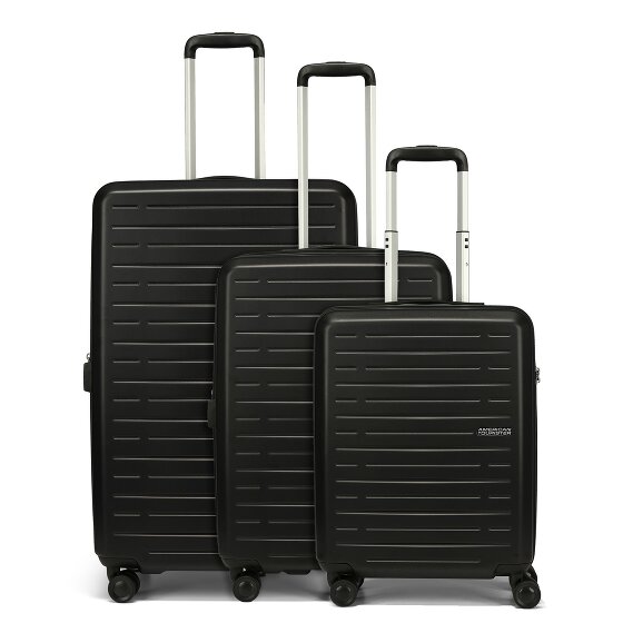 American Tourister Aerojoy 4 wheels Suitcase set 3-piece with expansion pleat